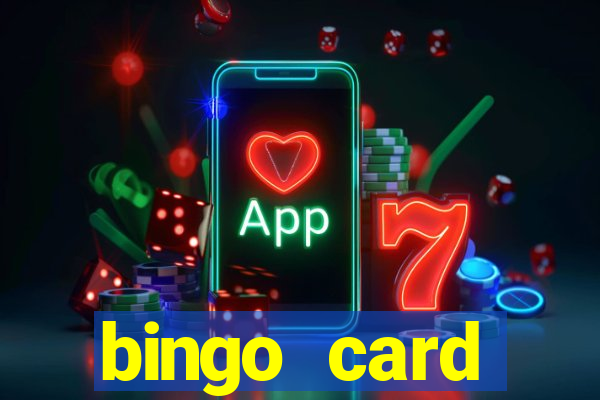 bingo card generator with pictures